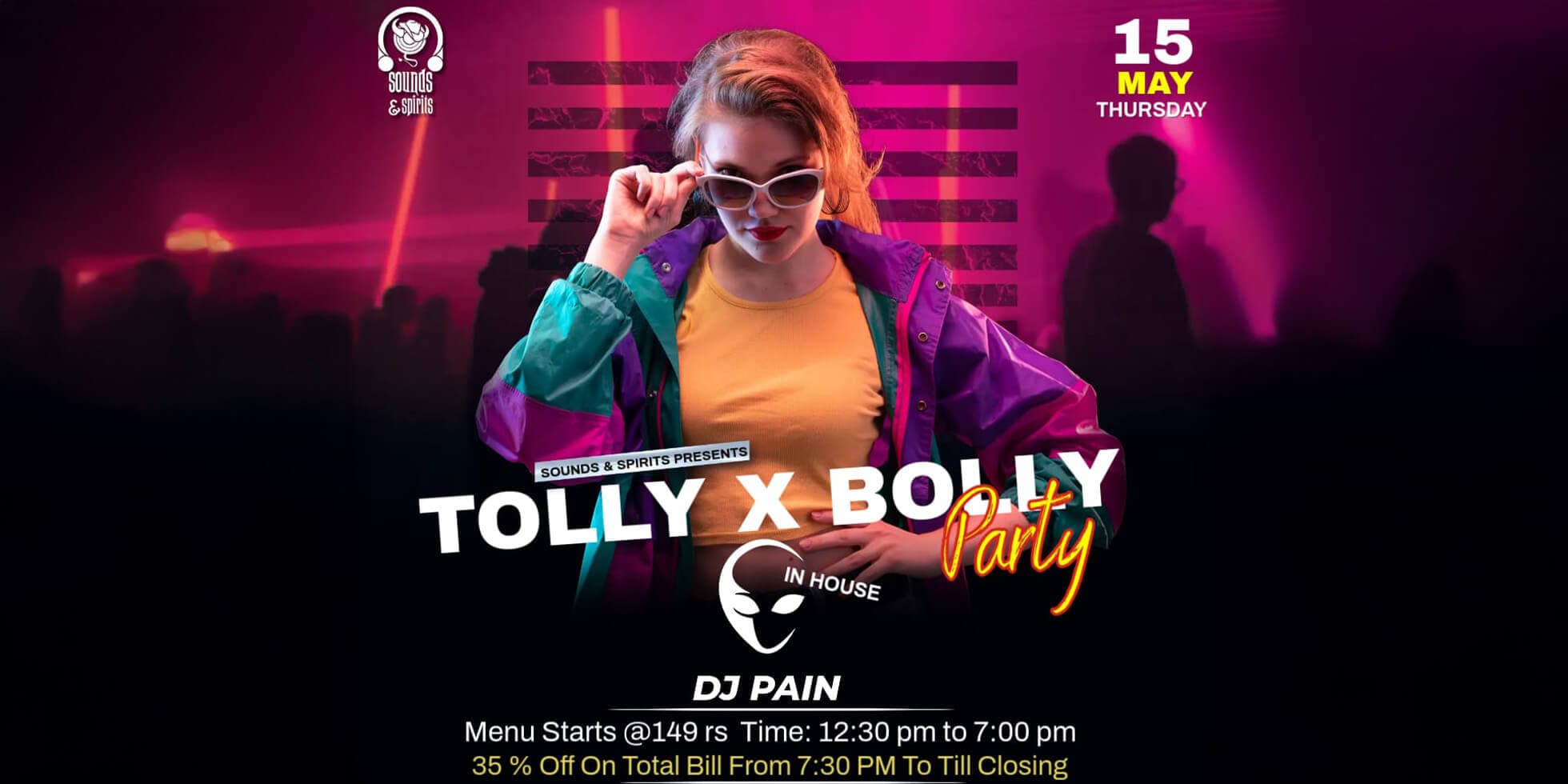Tolly Bolly Party Night | Sounds & Spirits