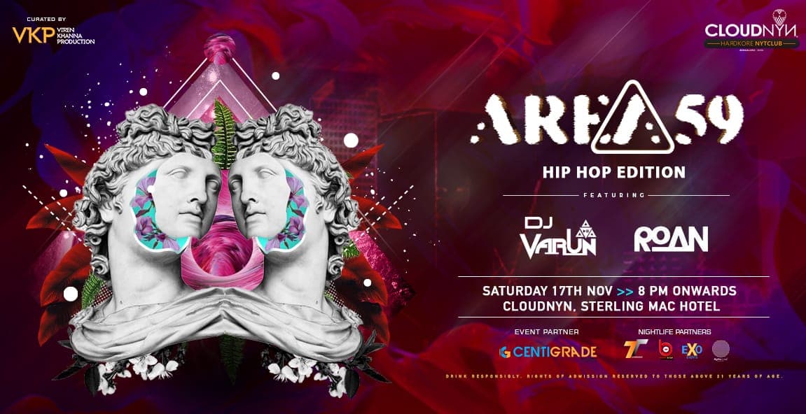 CLOUDNYN Presents Area 59 ft. DJ Varun and DJ Roan