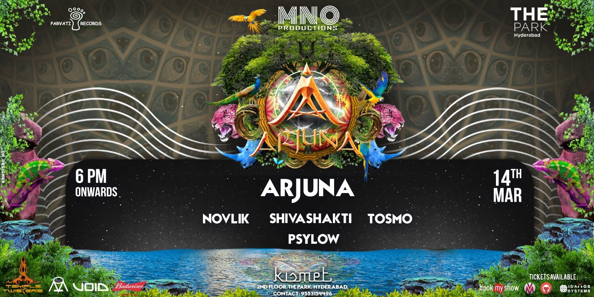 Arjuna Parvati Records (LIVE)- Hyderabad