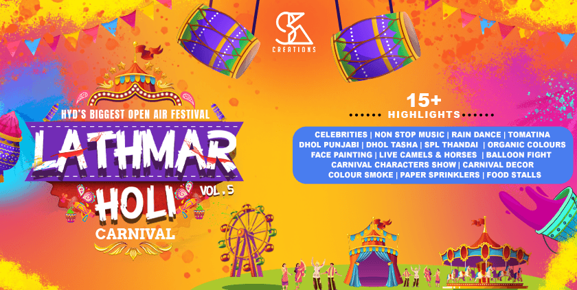 Lathmar Holi Vol 5 (Hyderabads Biggest Open Air Event)