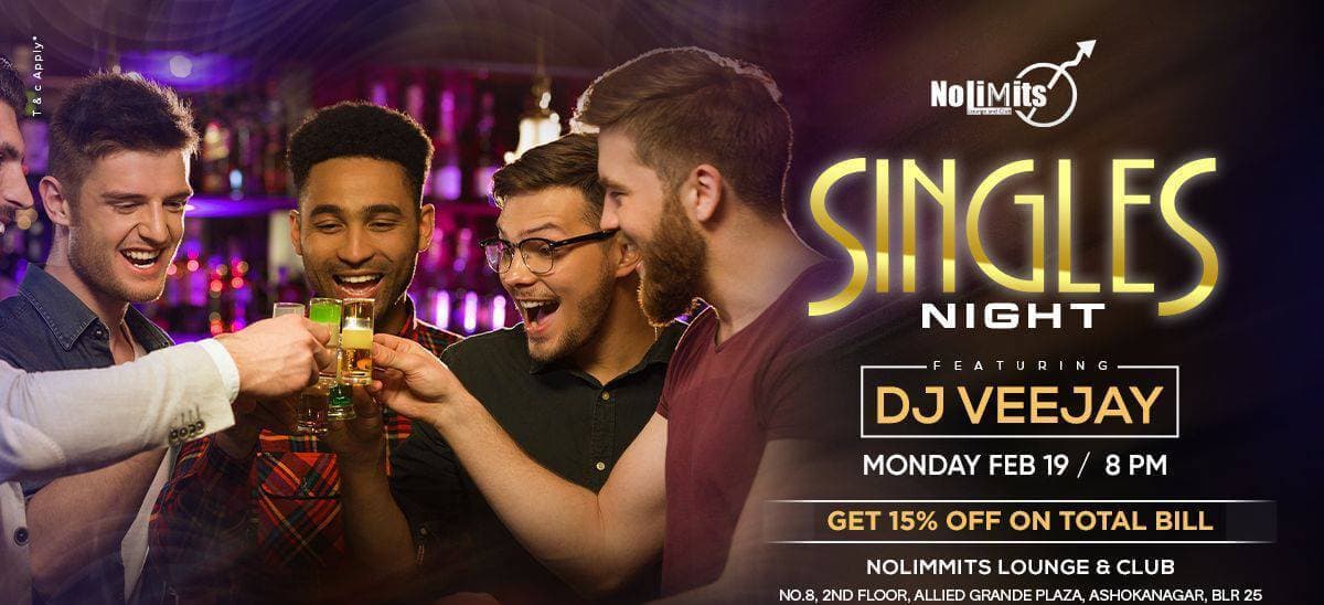 Singles Night | Nolimmits Lounge 