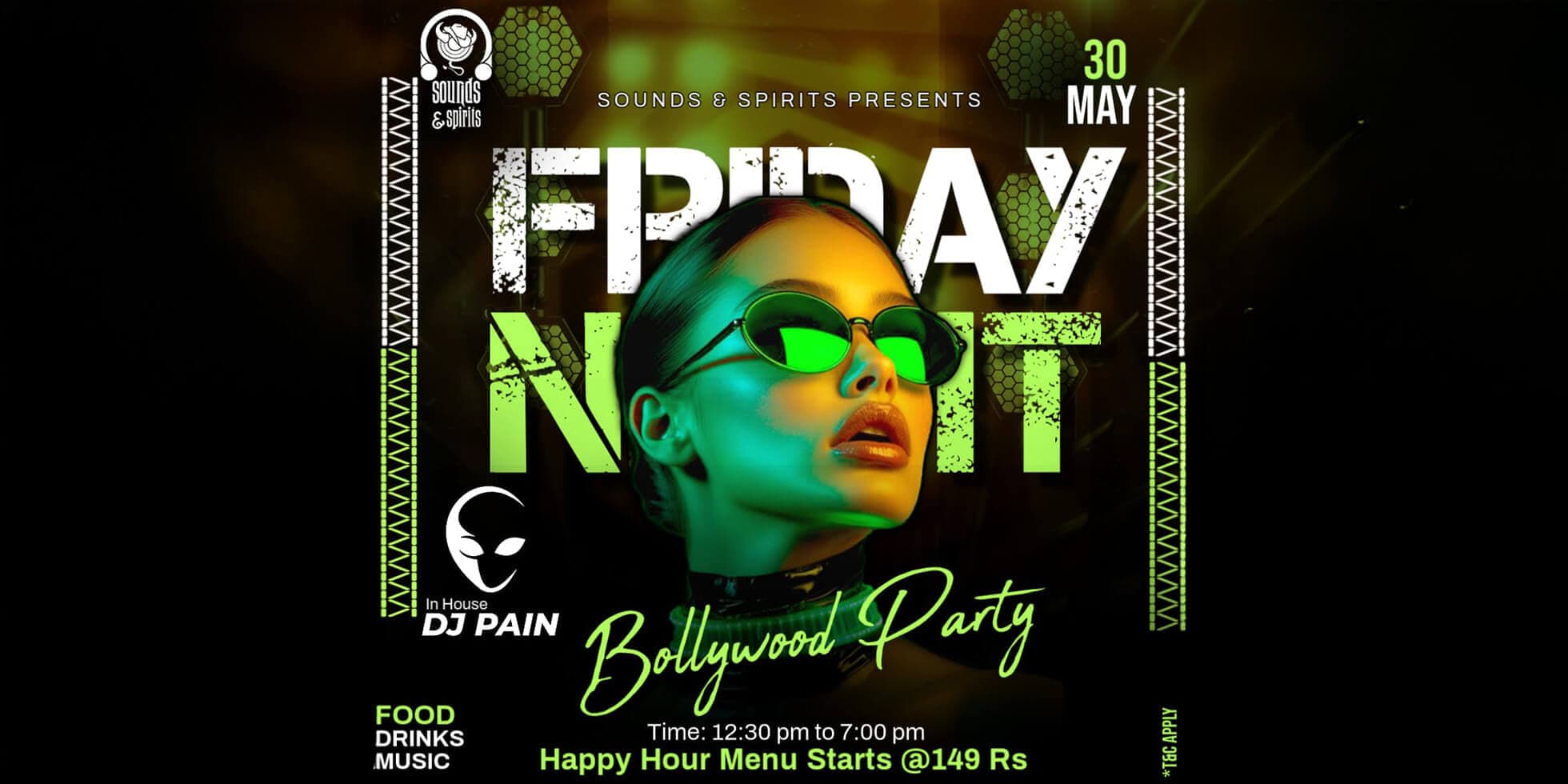 Friday Bollywood Night | Sounds & Spirits