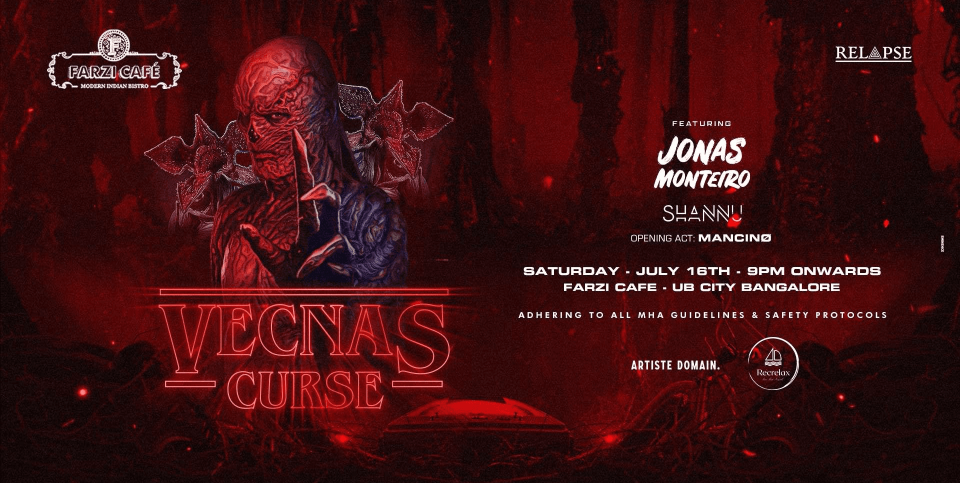 Vecnas Curse (Stranger Things Themed Party)