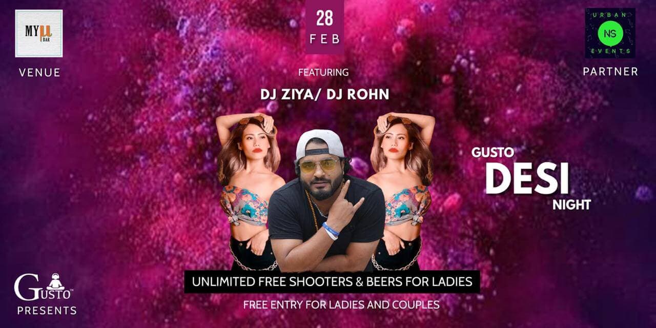 Gusto Desi Night