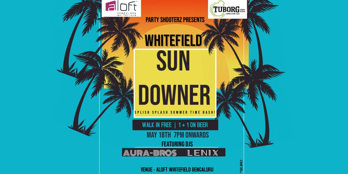 Sundowner Pool Side Party at Aloft Bangalore