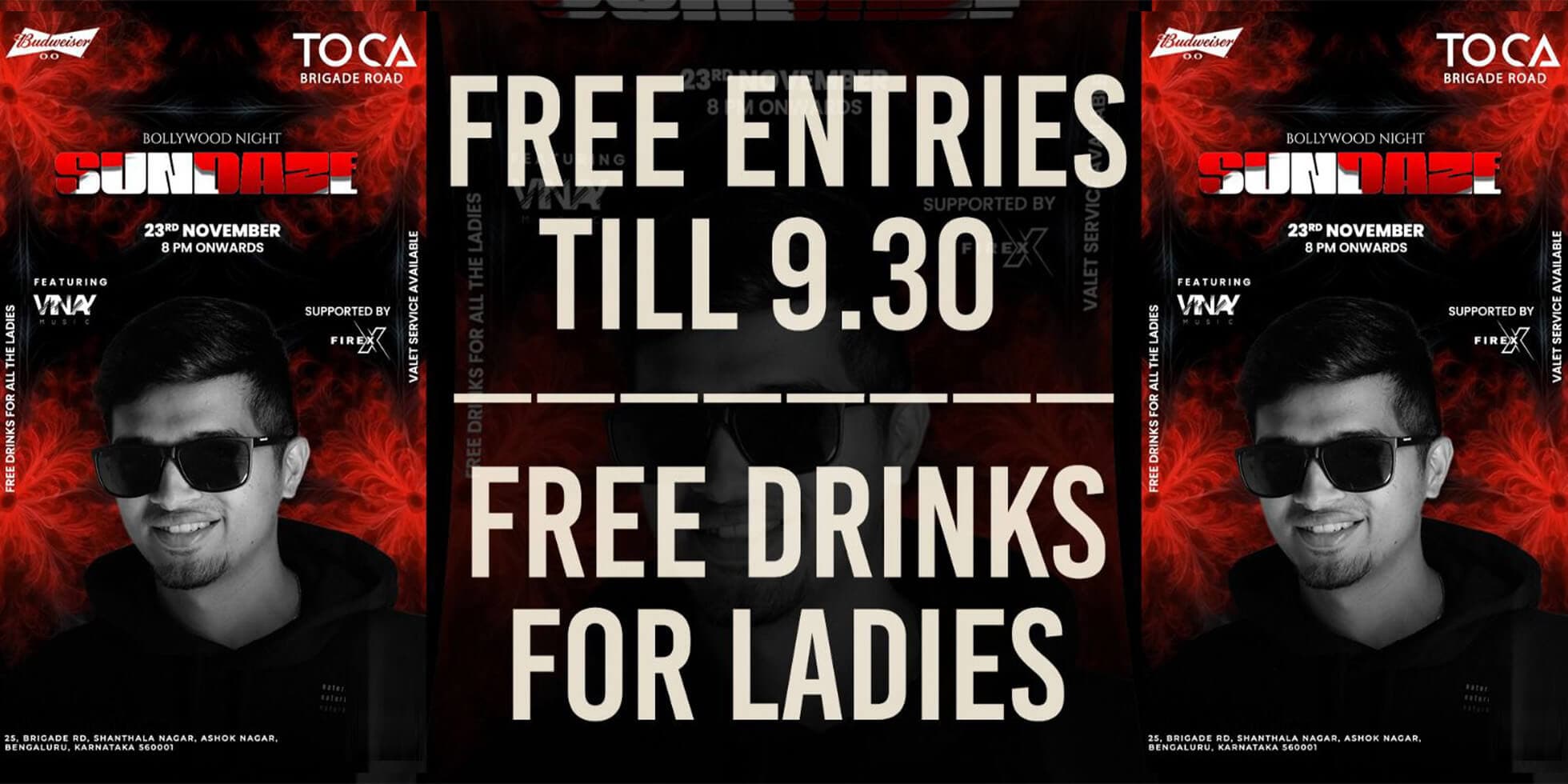 Sundaze Bollywood Night | Toca Brigade