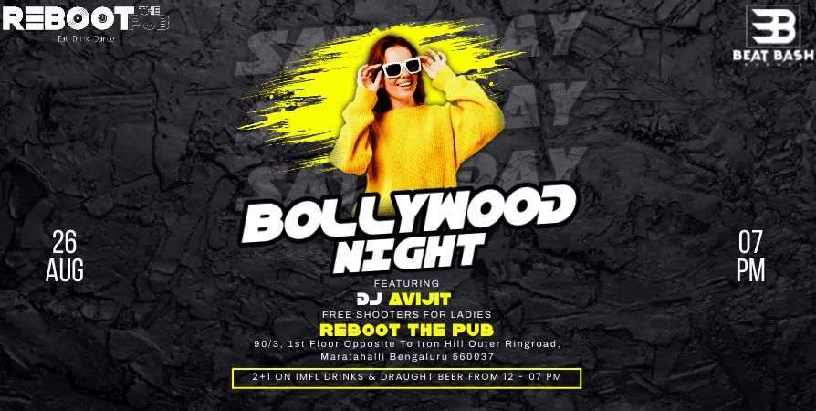 Saturday Bollywood Night