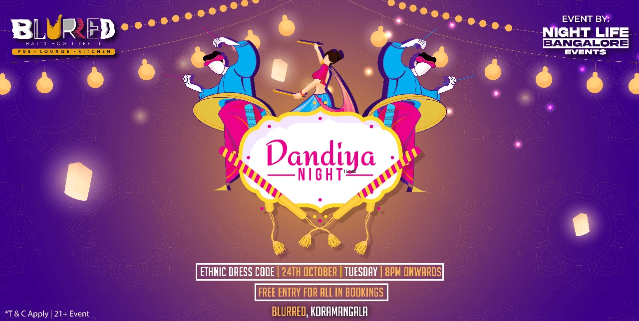 Dandiya Night | Blurred