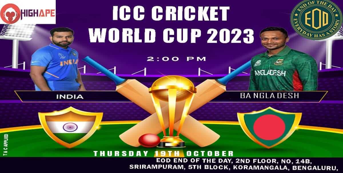 India Vs Bangladesh Live Screening | Eod