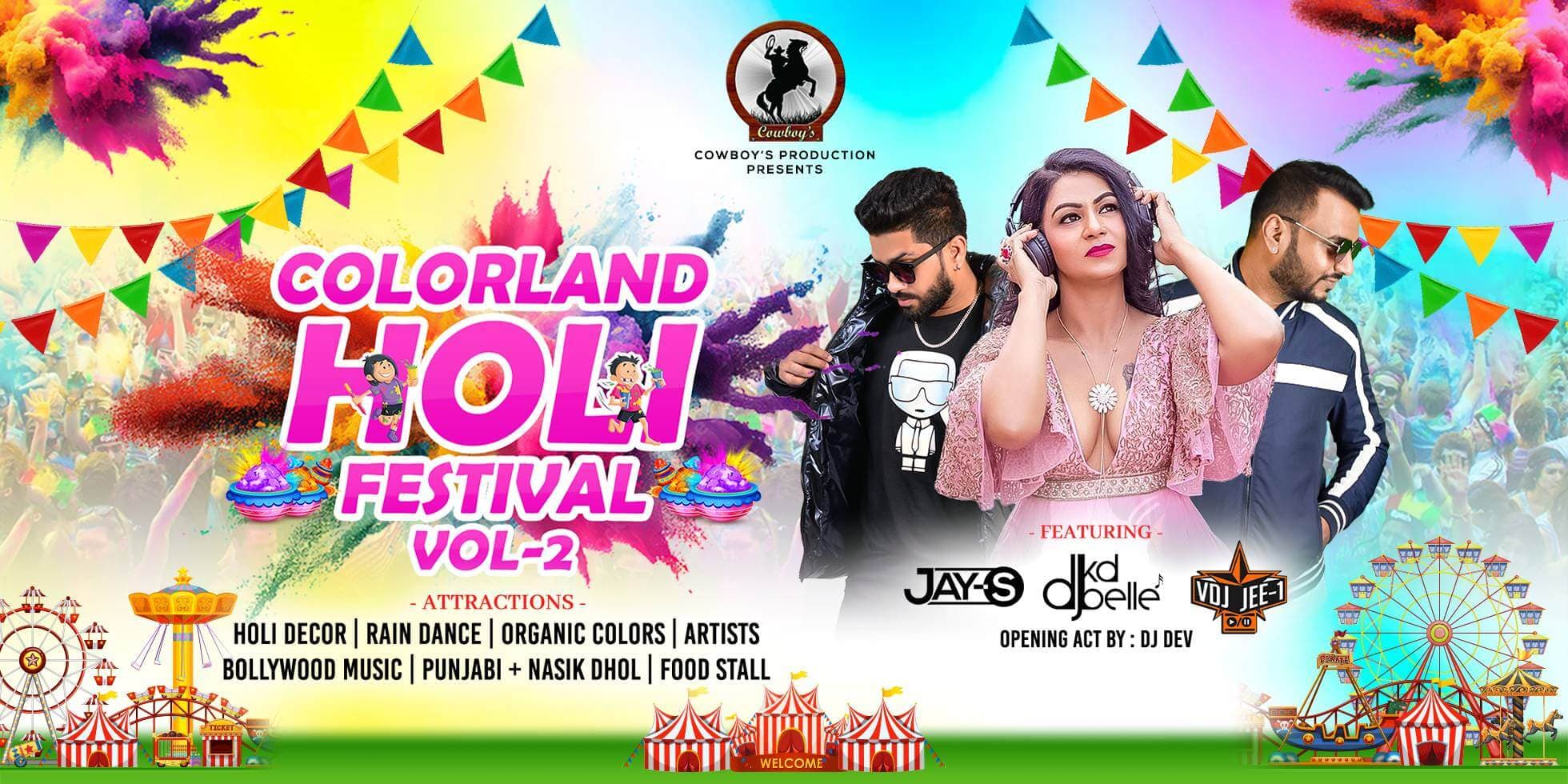 Color Land Holi Festival 