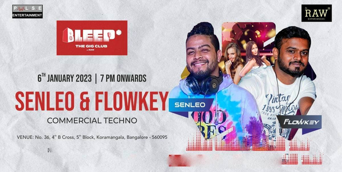 Commercial Techno Night Ft. Dj Senleo & Dj Flowkey