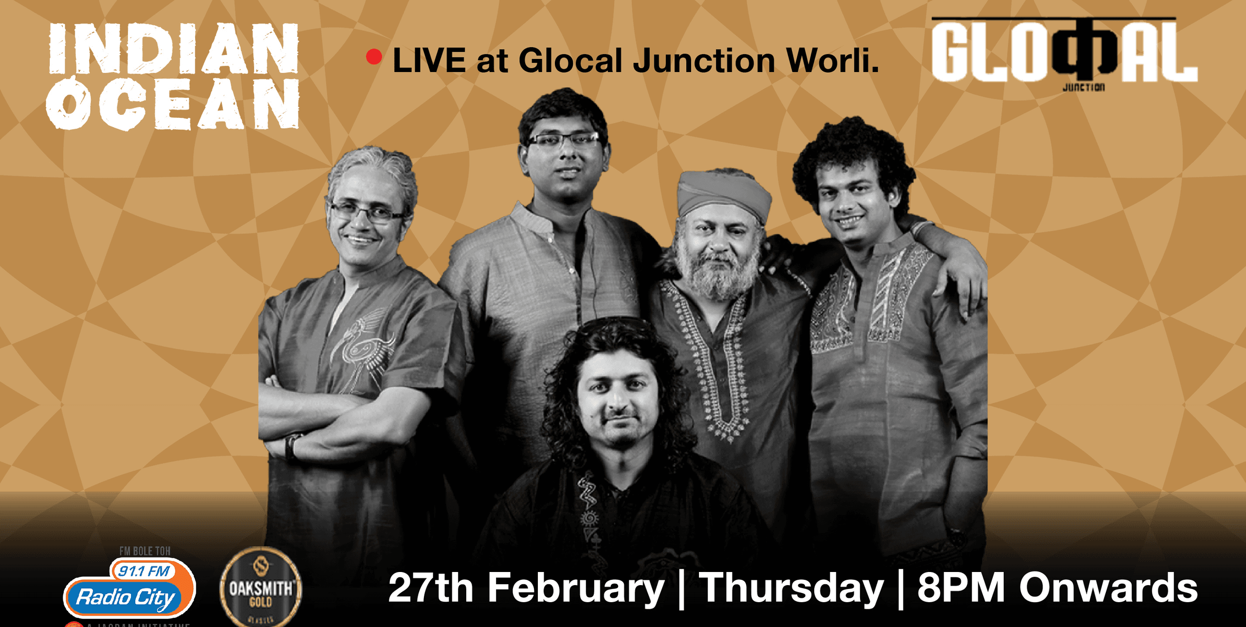 Indian Ocean Live Band At Glocal Worli