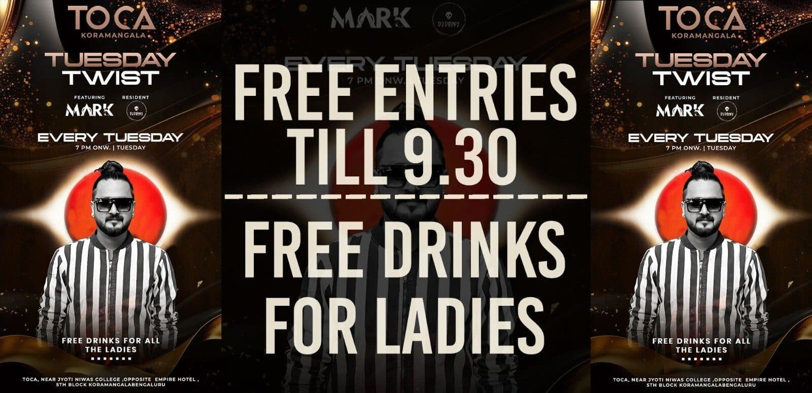 Tuesday Twist Bollywood Night | Toca Koramangala