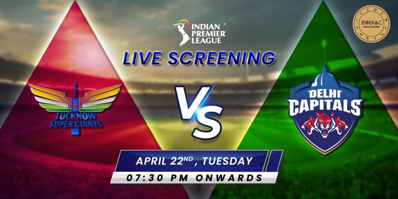 LSG Vs DC | IPL Live Screening 