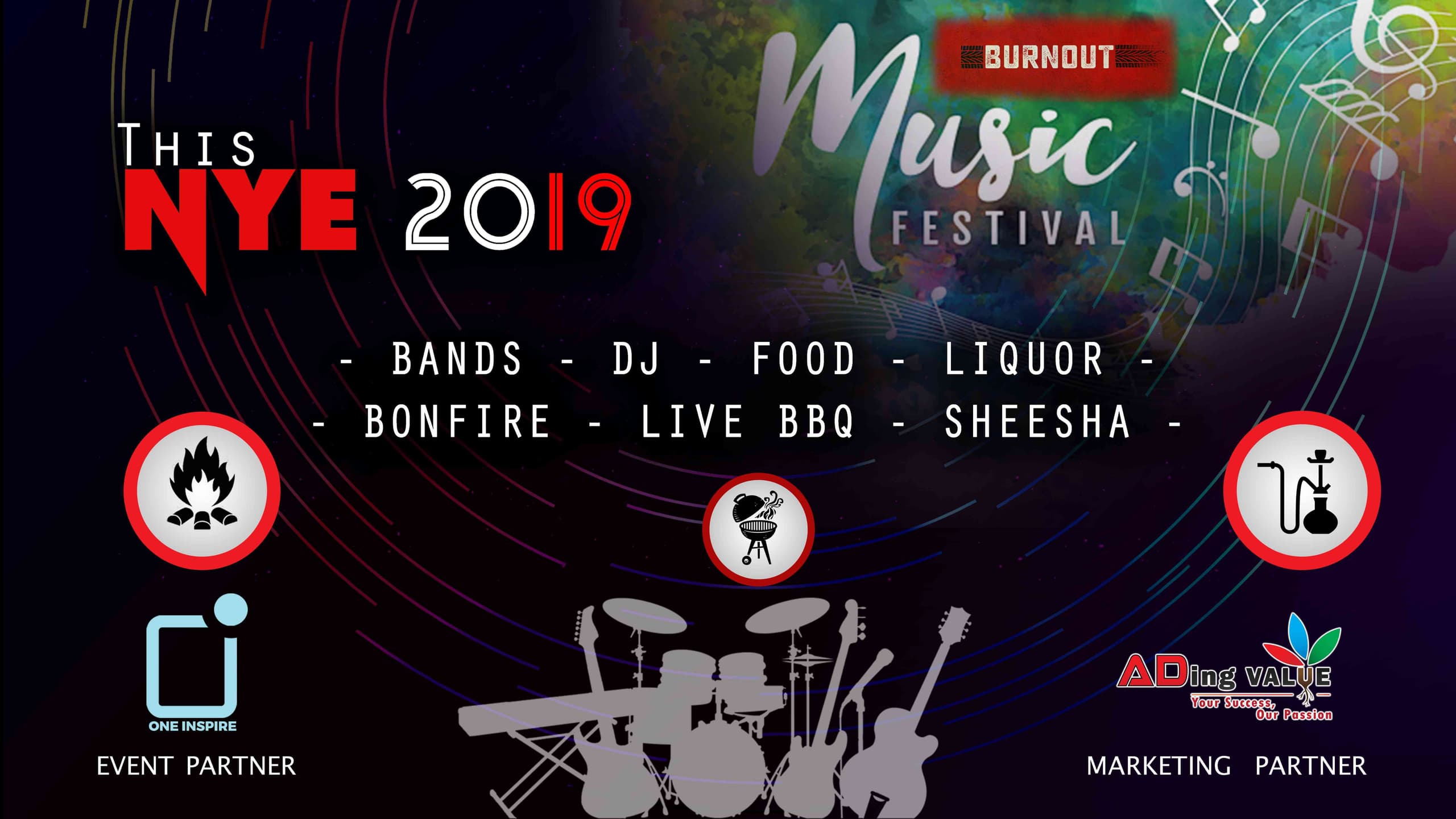 Burnout Music Festival - NYE 2019