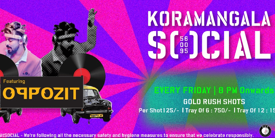 Friday Social With DJ Oppozit
