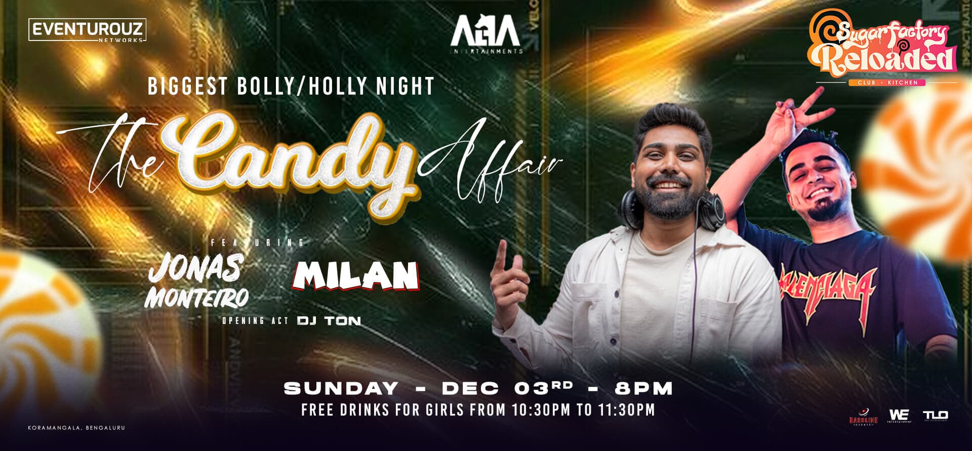 Sunday The Candy Affair - Bollywood Edition