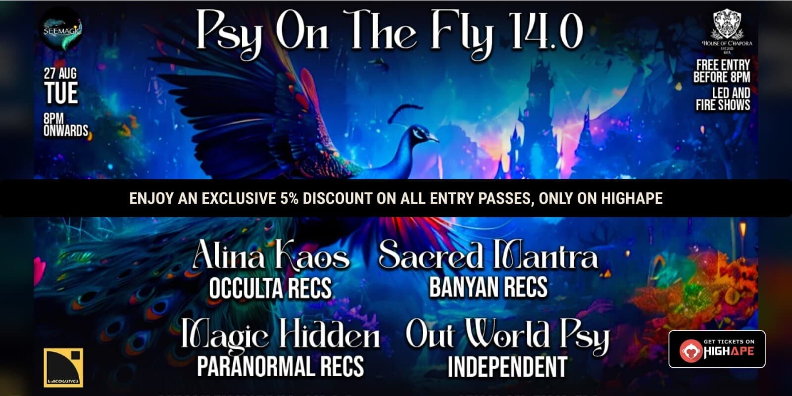 Psy On The Fly 14.0 | House of Chapora