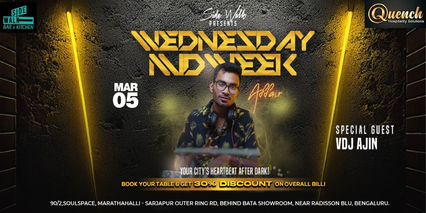 Wednesday Mid Week Affair