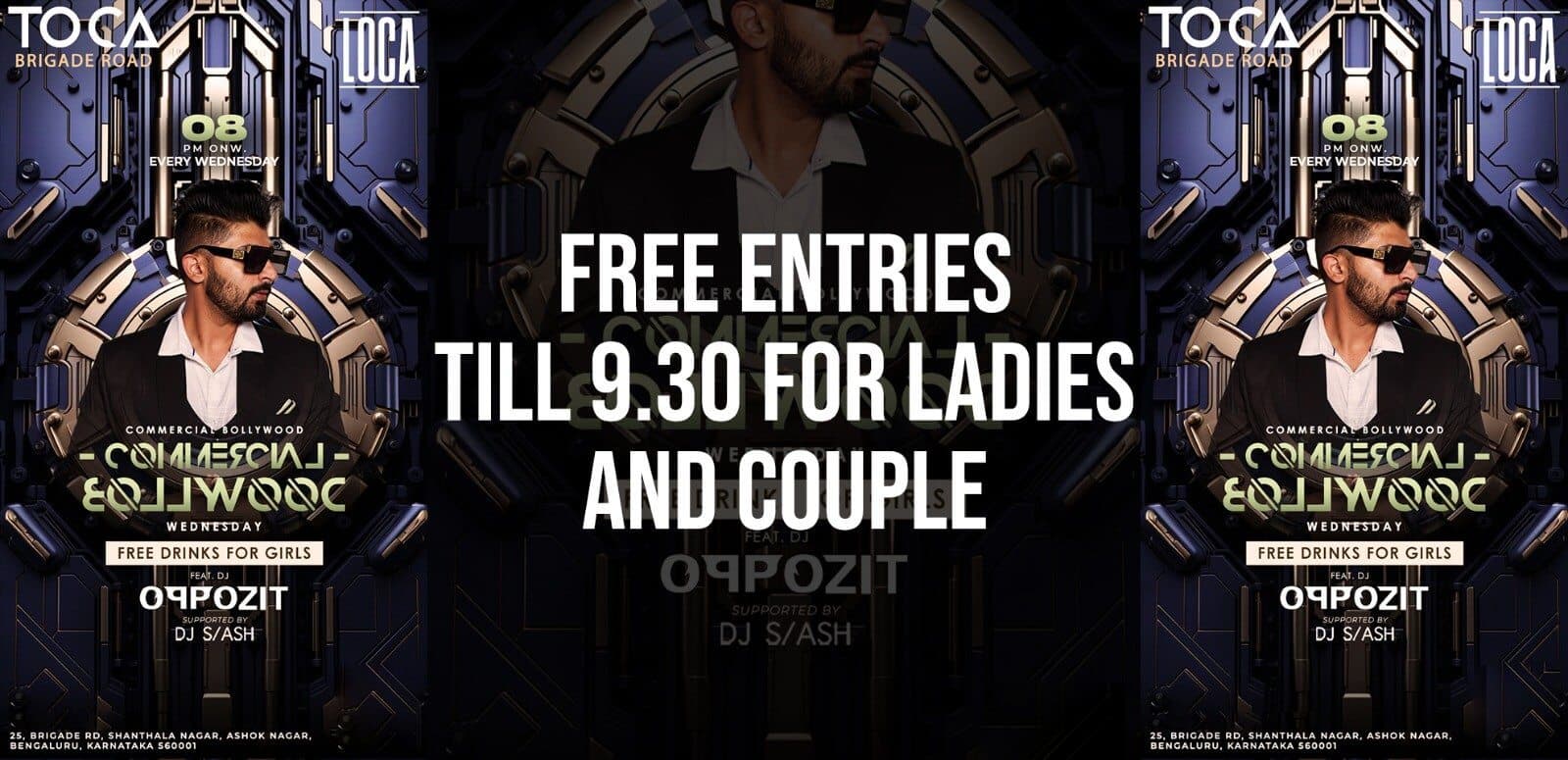 Commercial Bollywood Night | Toca Brigade