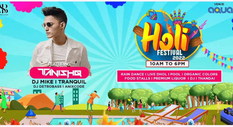 Holi Festival 2022 - Aqua Hyderabad | Holi 2022