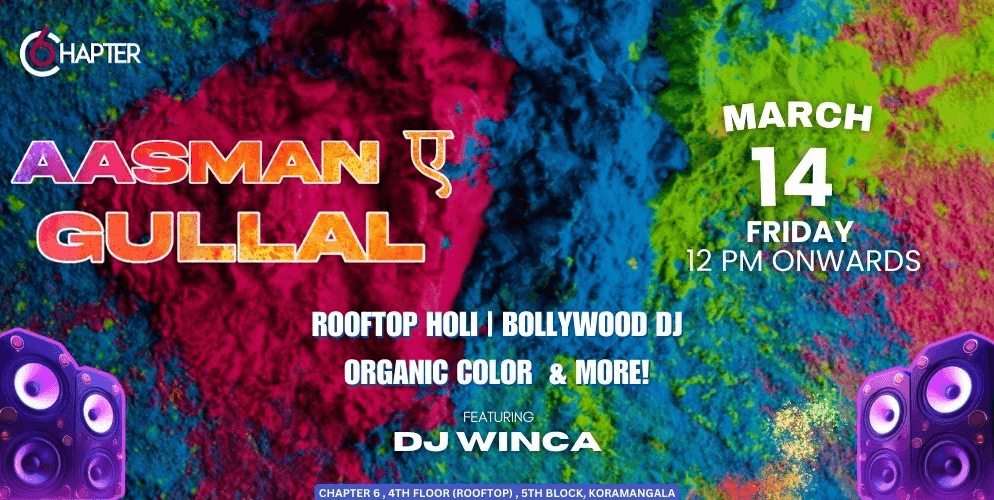 Aaasman A Gullal | Rooftop Holi