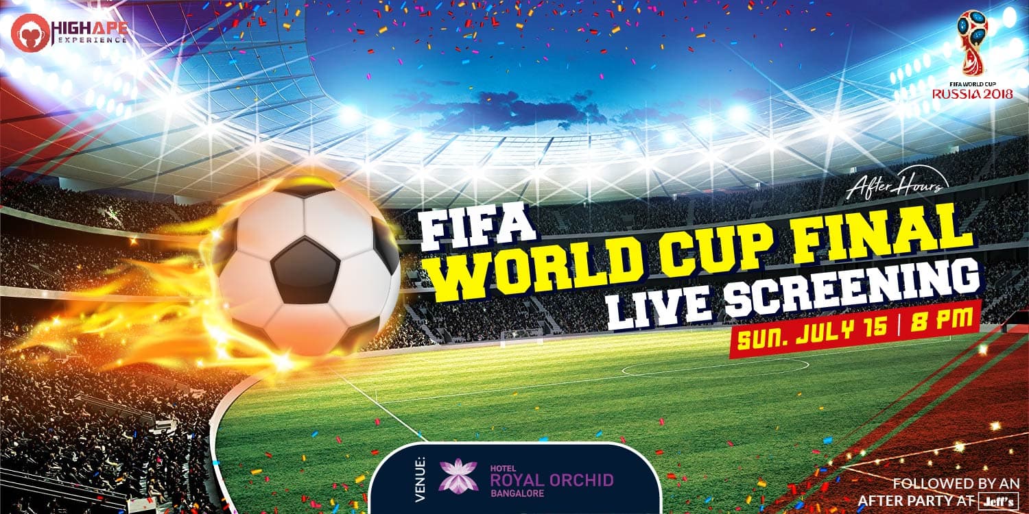 FIFA World Cup 2018 - Biggest Live Screening at Royal Orchid