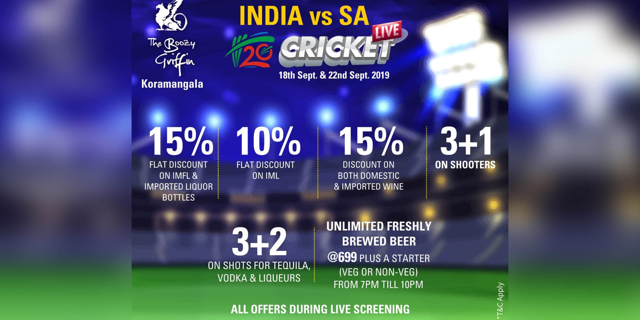 India Vs. South Africa Live