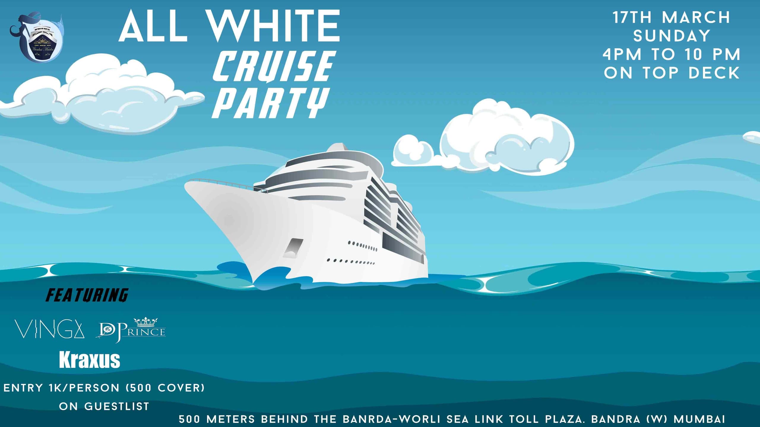 All White Cruise Party