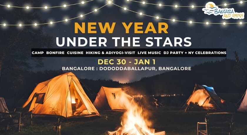 New Year 2024 Under The Stars | Banjara And Gypsy