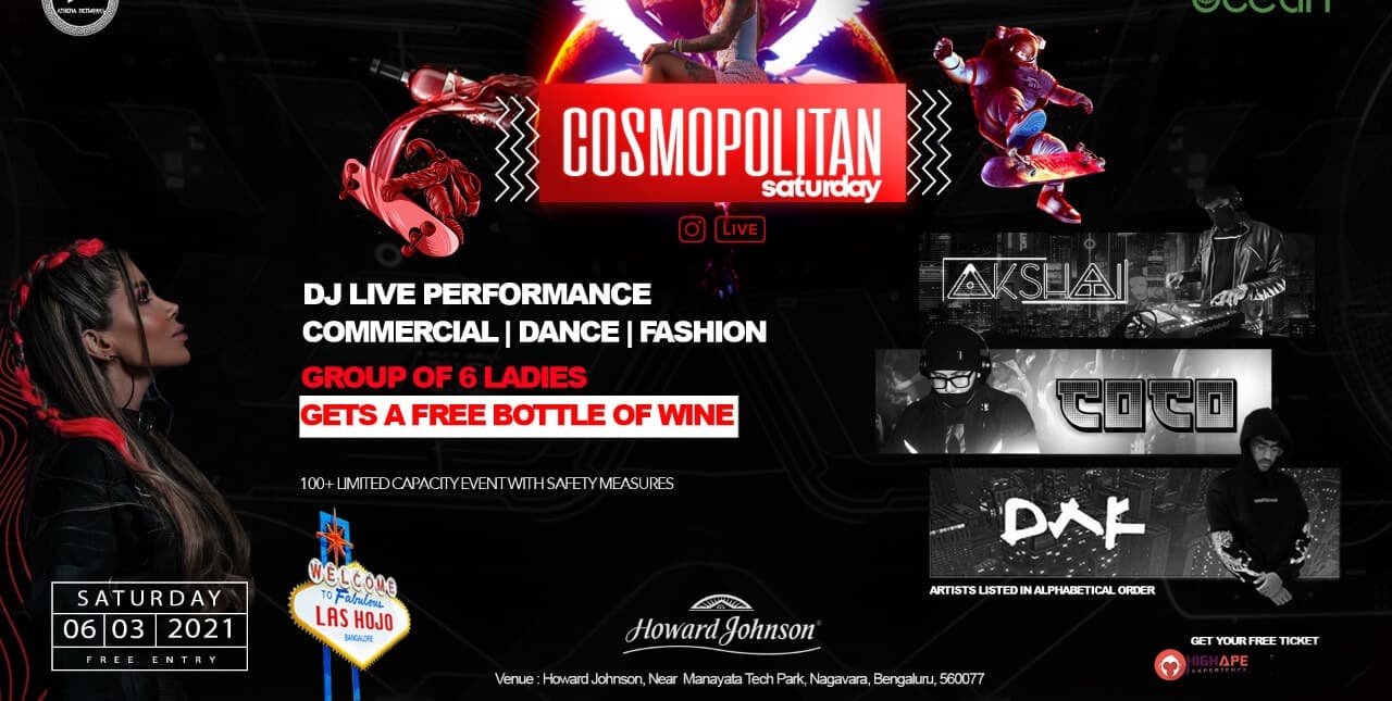 Cosmopolitan Night At Howard Jhonson