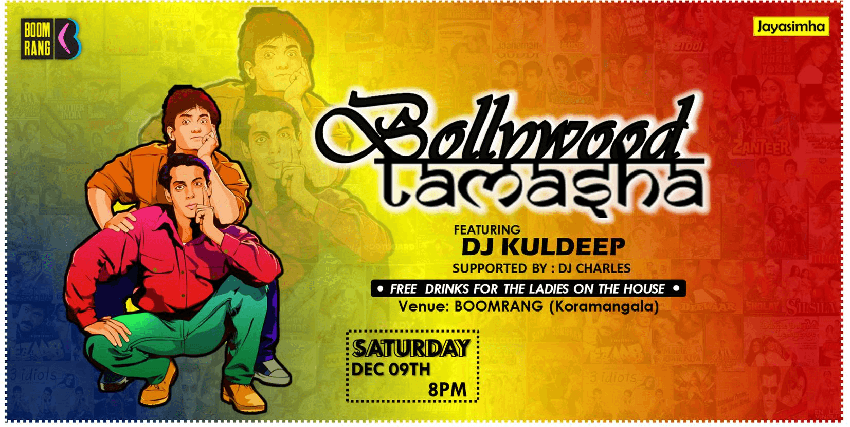 Bollywood Tamasha Ladies Night