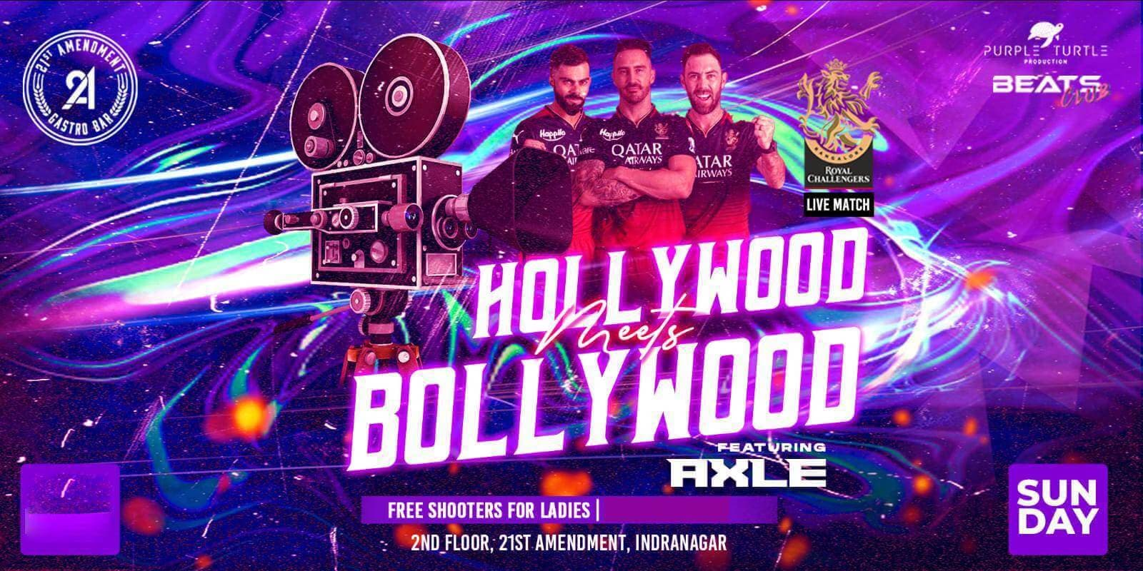 Hollywood Meets Bollywood Sunday