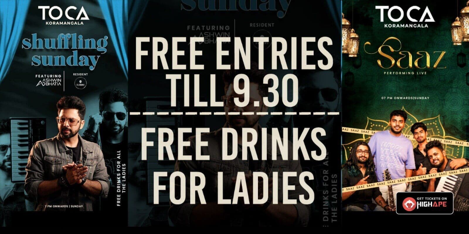 Shuffling Sunday | Toca Koramangala