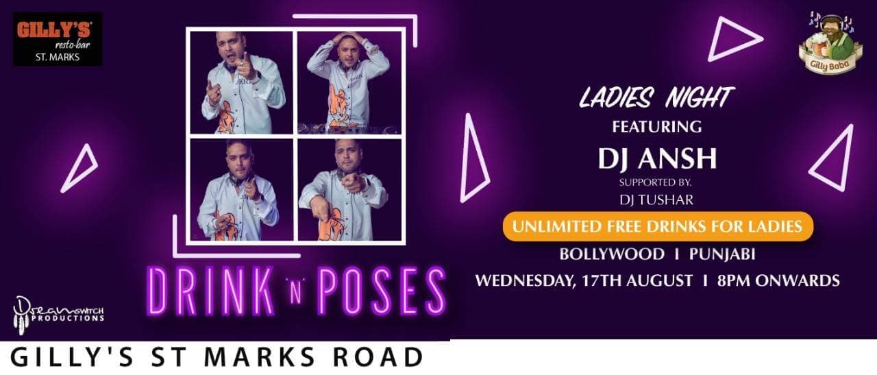 Drink And Poses - Ladies Night