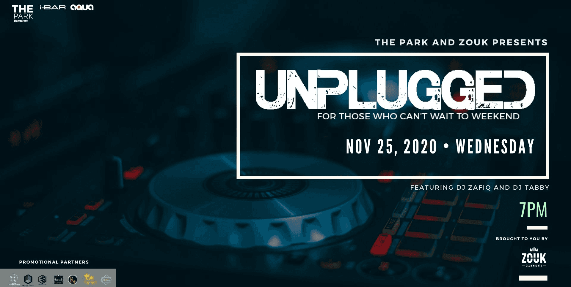 Unplugged | 25th Nov | The Park Bangalore