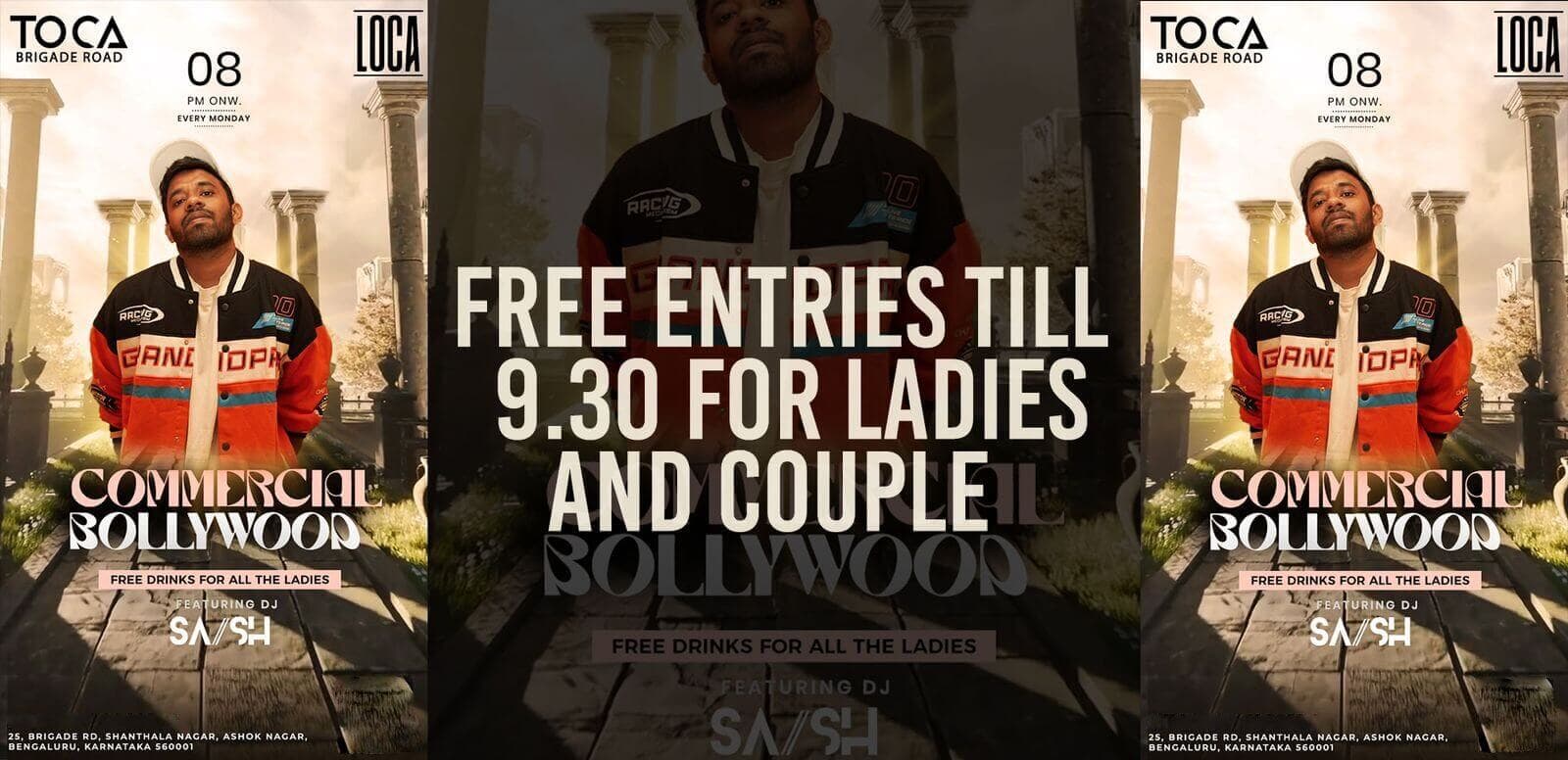 Commercial Bollywood Night Ft DJ S/ash