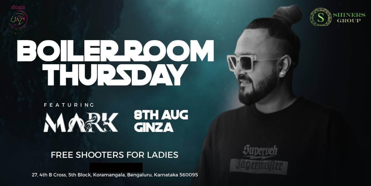 Boiler Room Thursday