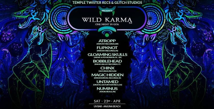 Atropp And Fliknnot Live - Wild Karma – One Night In Goa