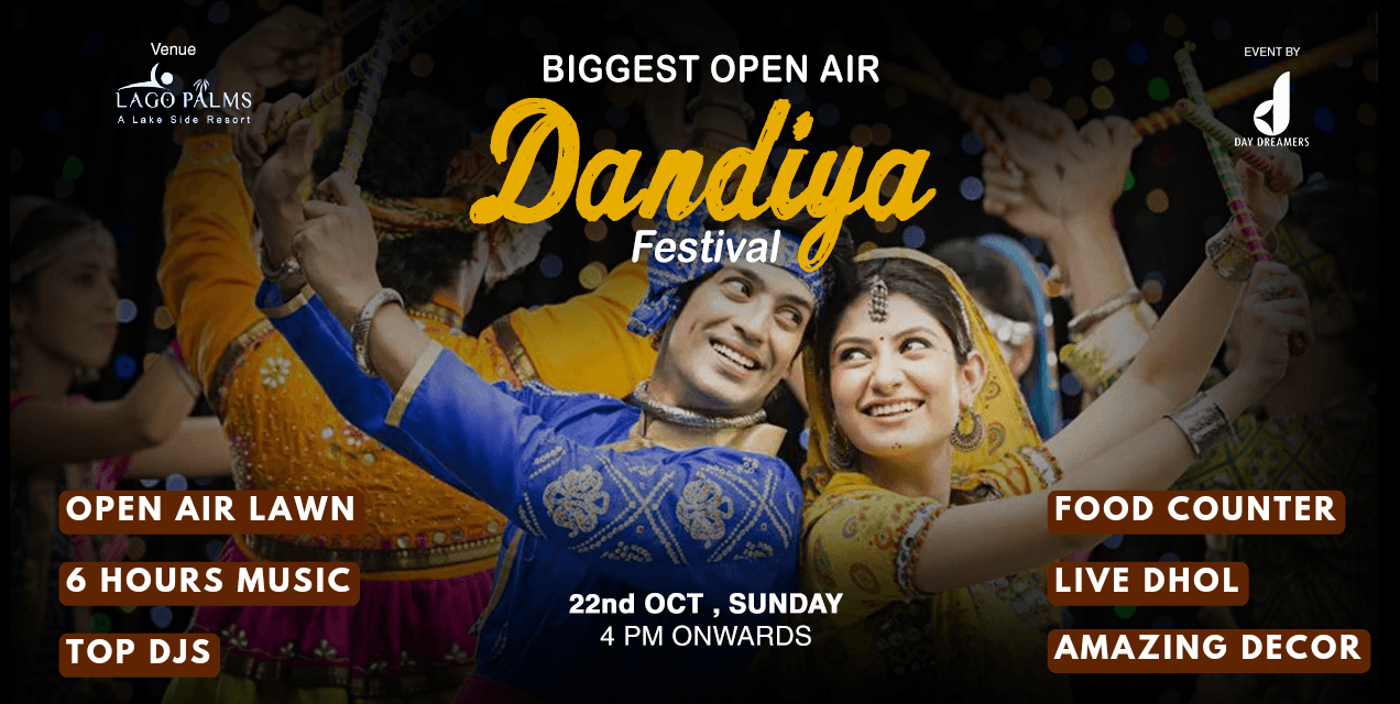 Biggest Open Air Dandiya Festival | Lago Palms