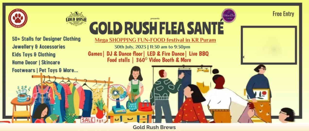 Gold Rush Flea Sante