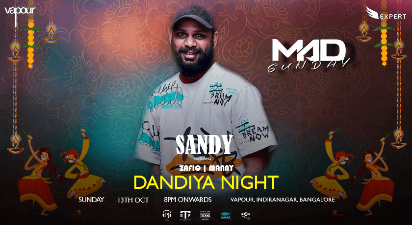 Mad Sunday Dandiya Night | Vapour Pub