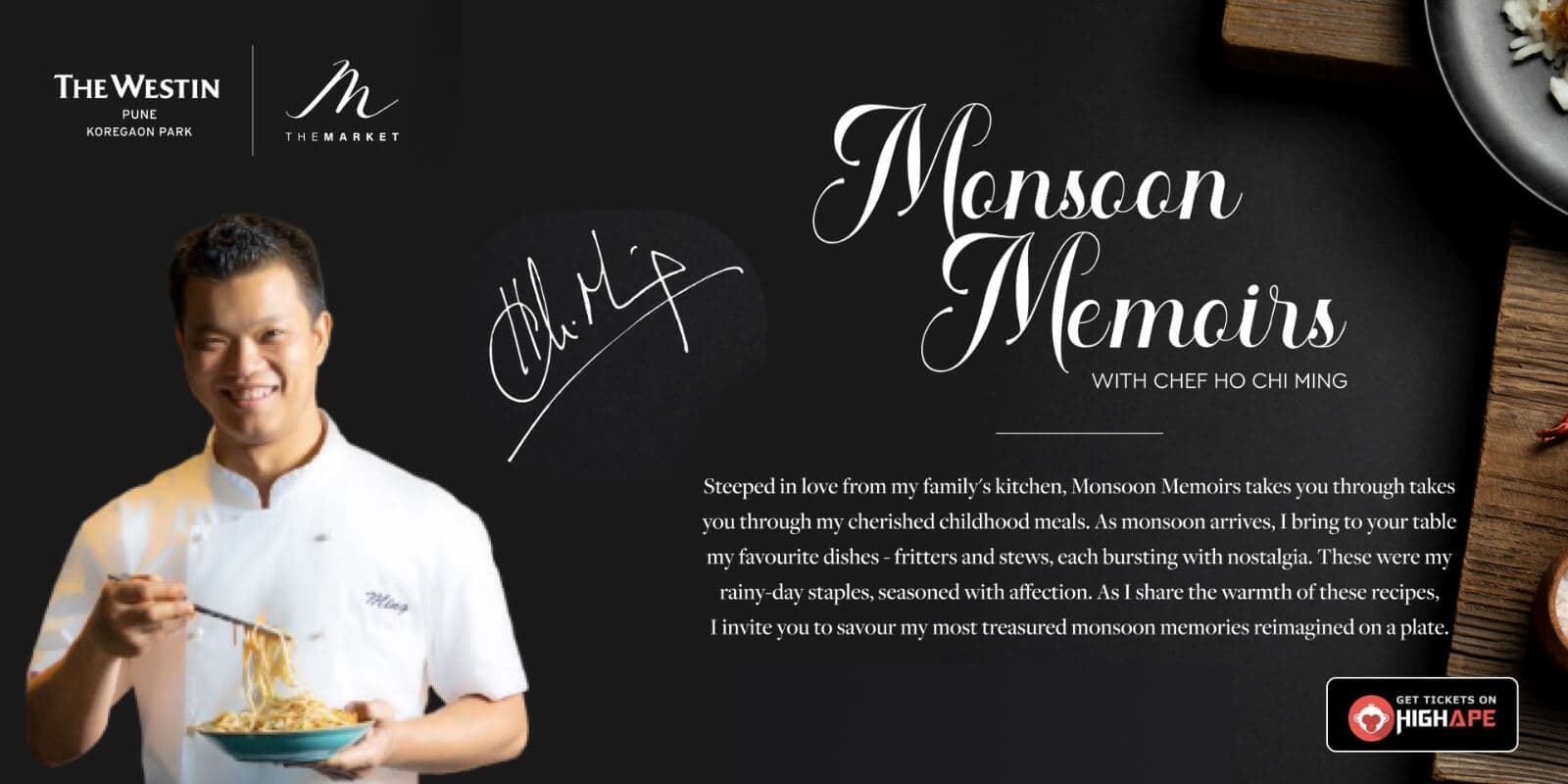 Monsoon Memoirs By Chef Ho Chi Ming