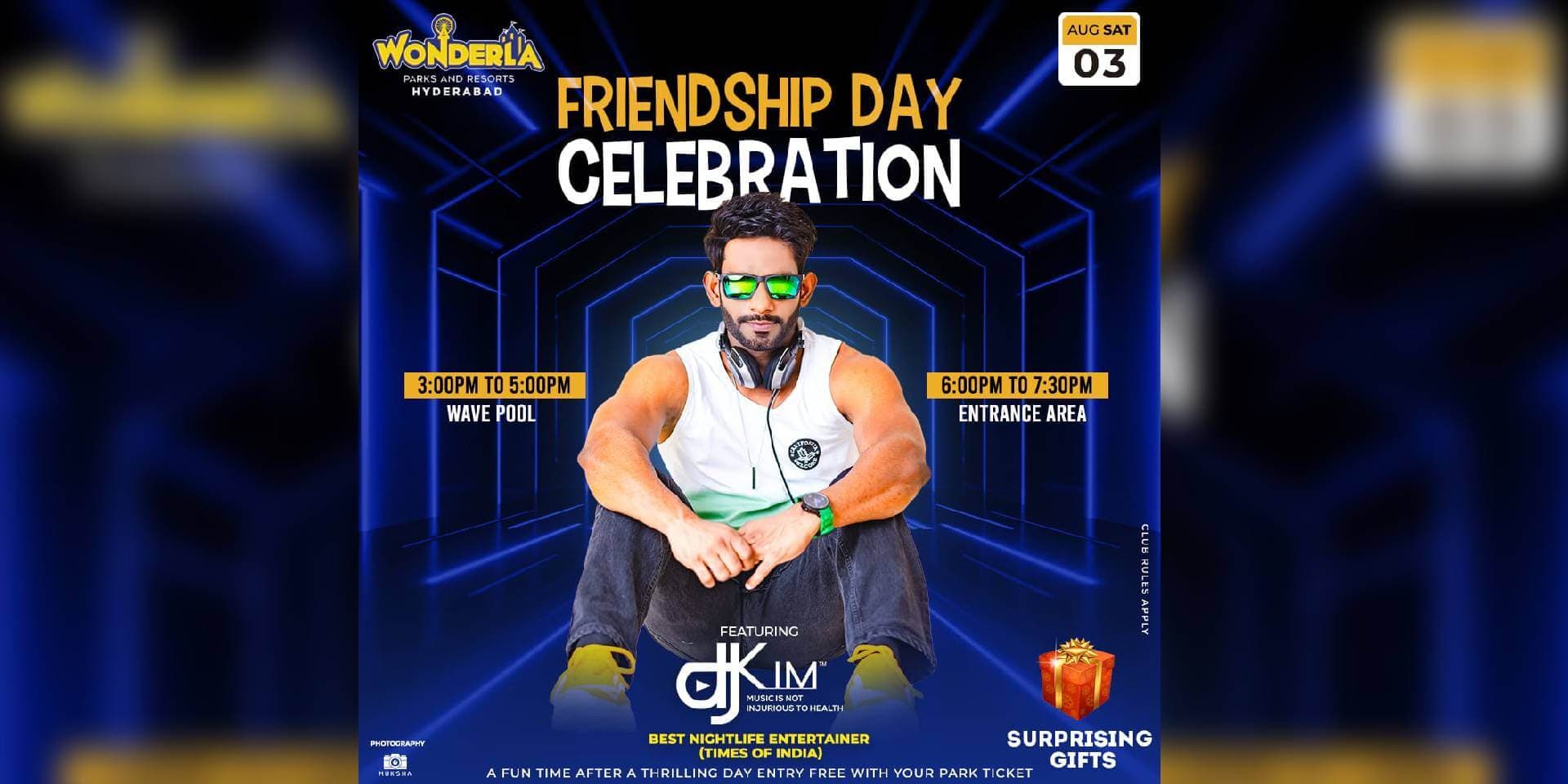 Saturday Fever Friendship Day Celebration | Wonderla