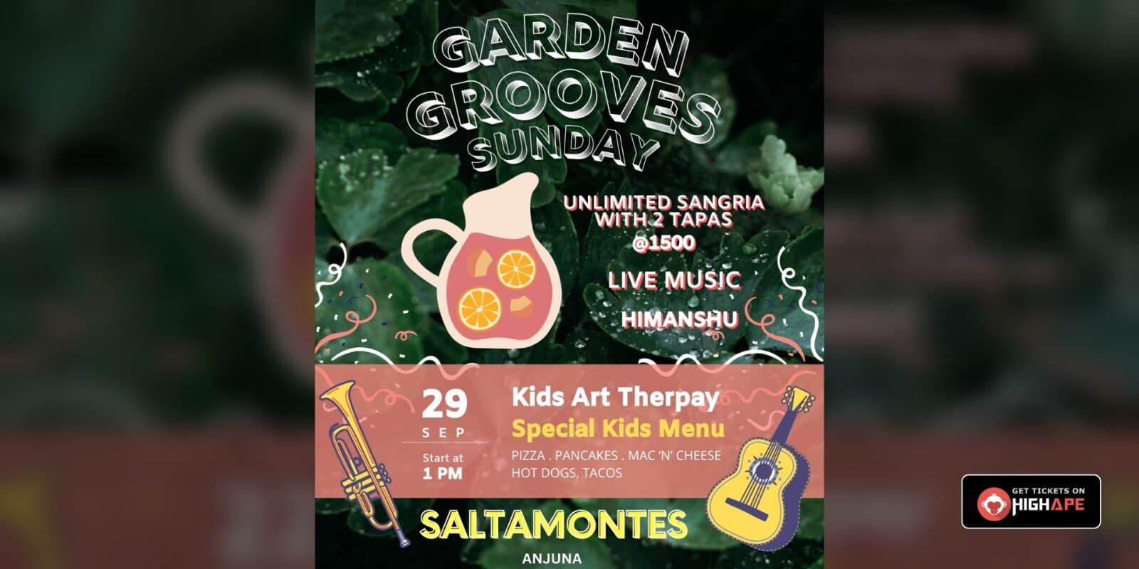Garden Grooves Sunday | Saltamontes