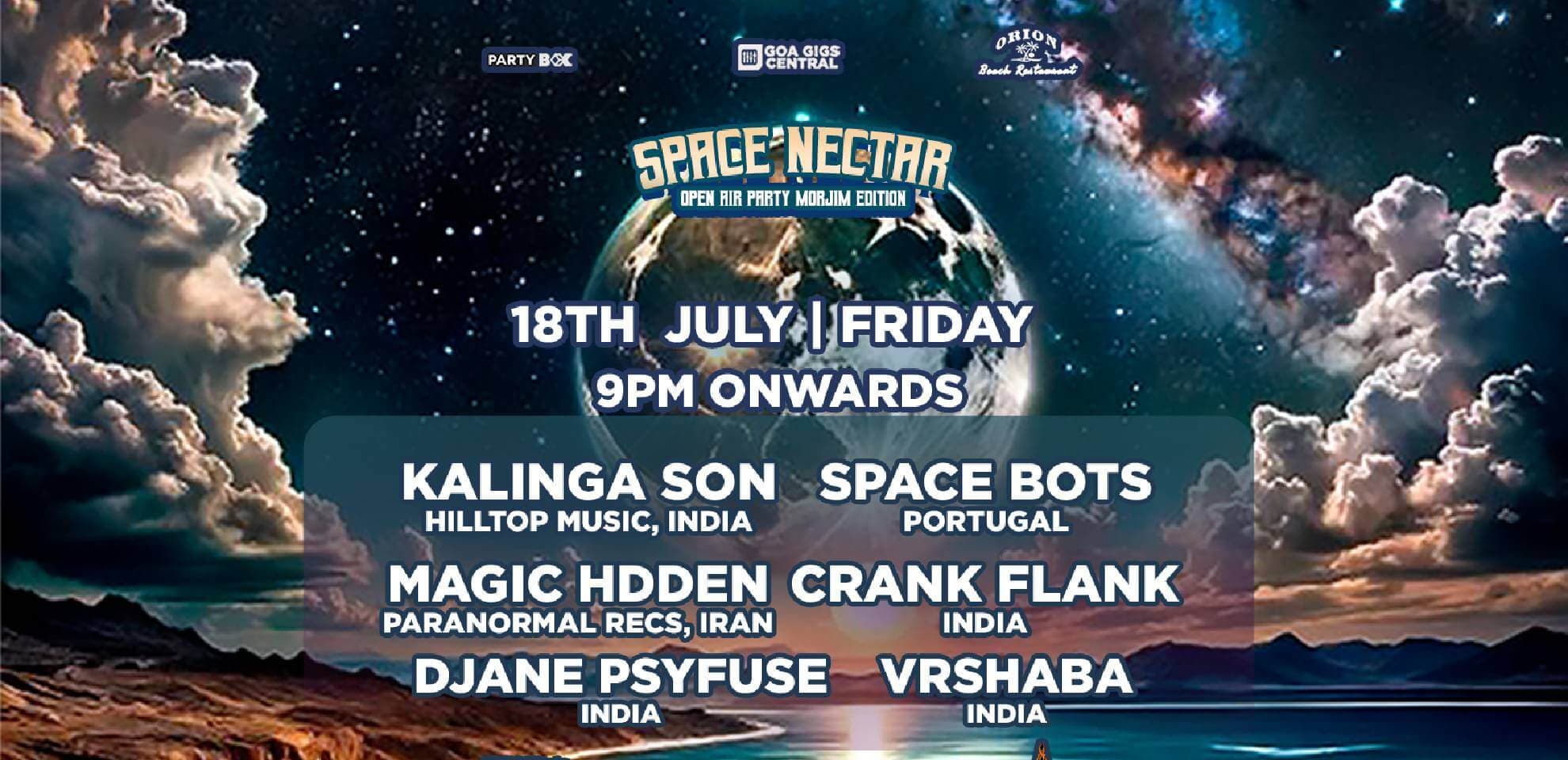Space Nectar | Open Air Party