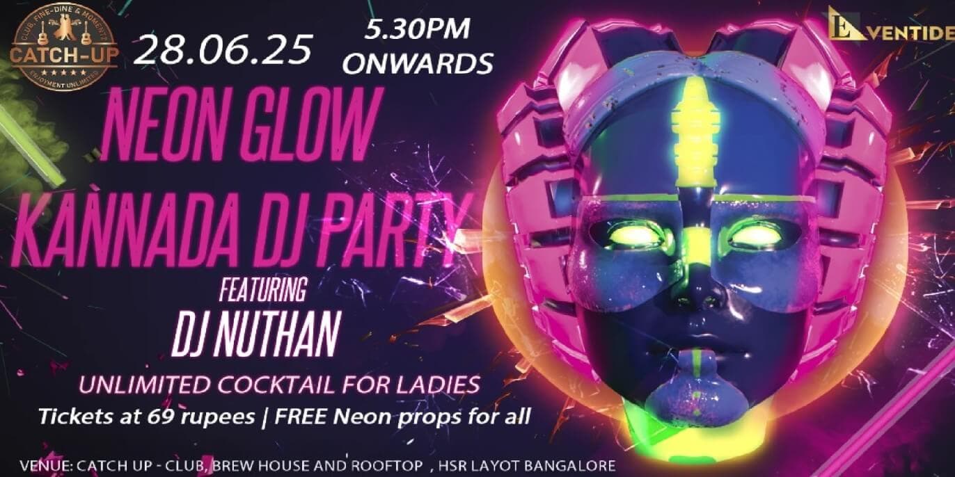 Neon Glow Kannada DJ Party