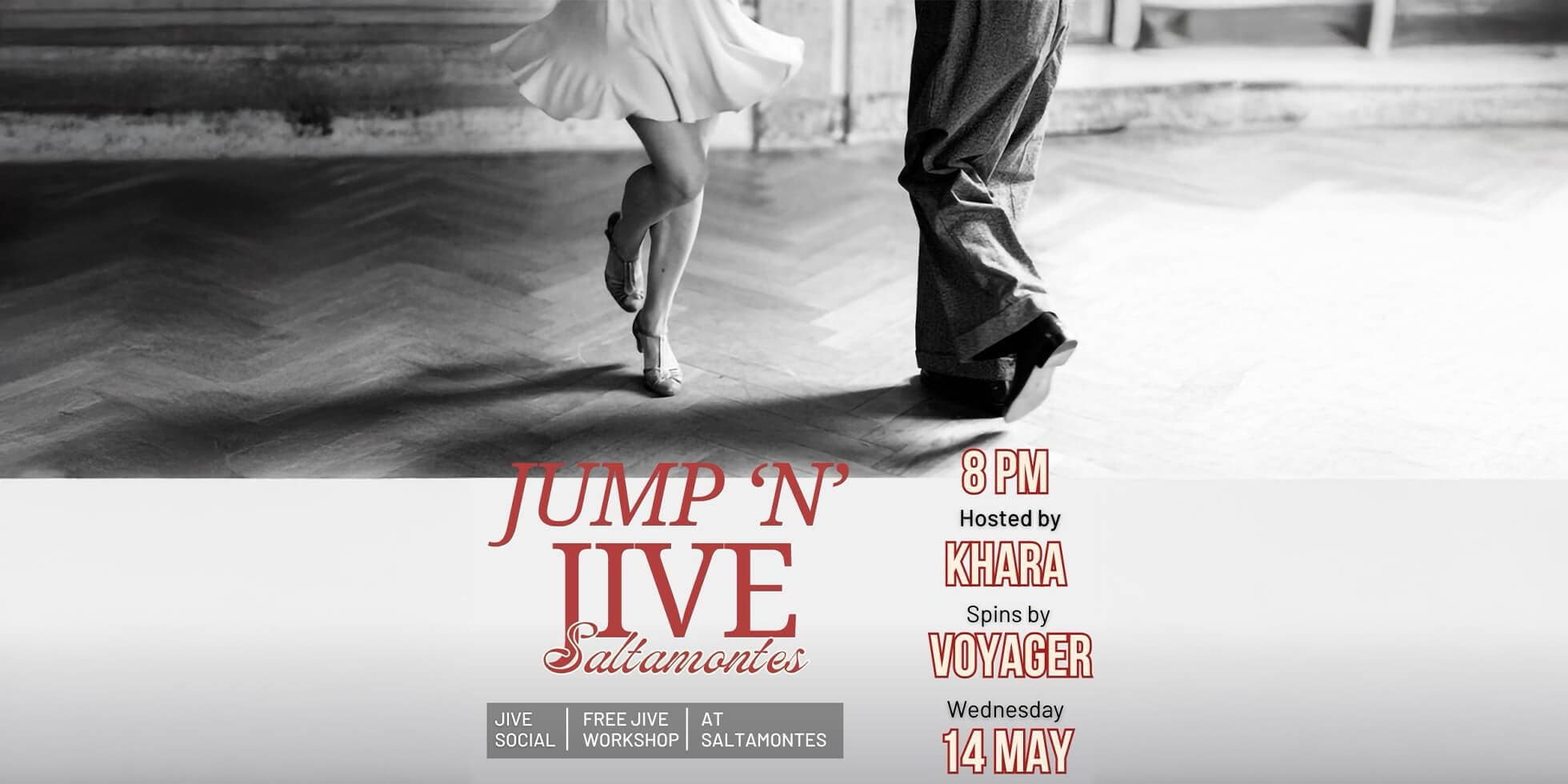 Jump N Jive Night | Saltamontes