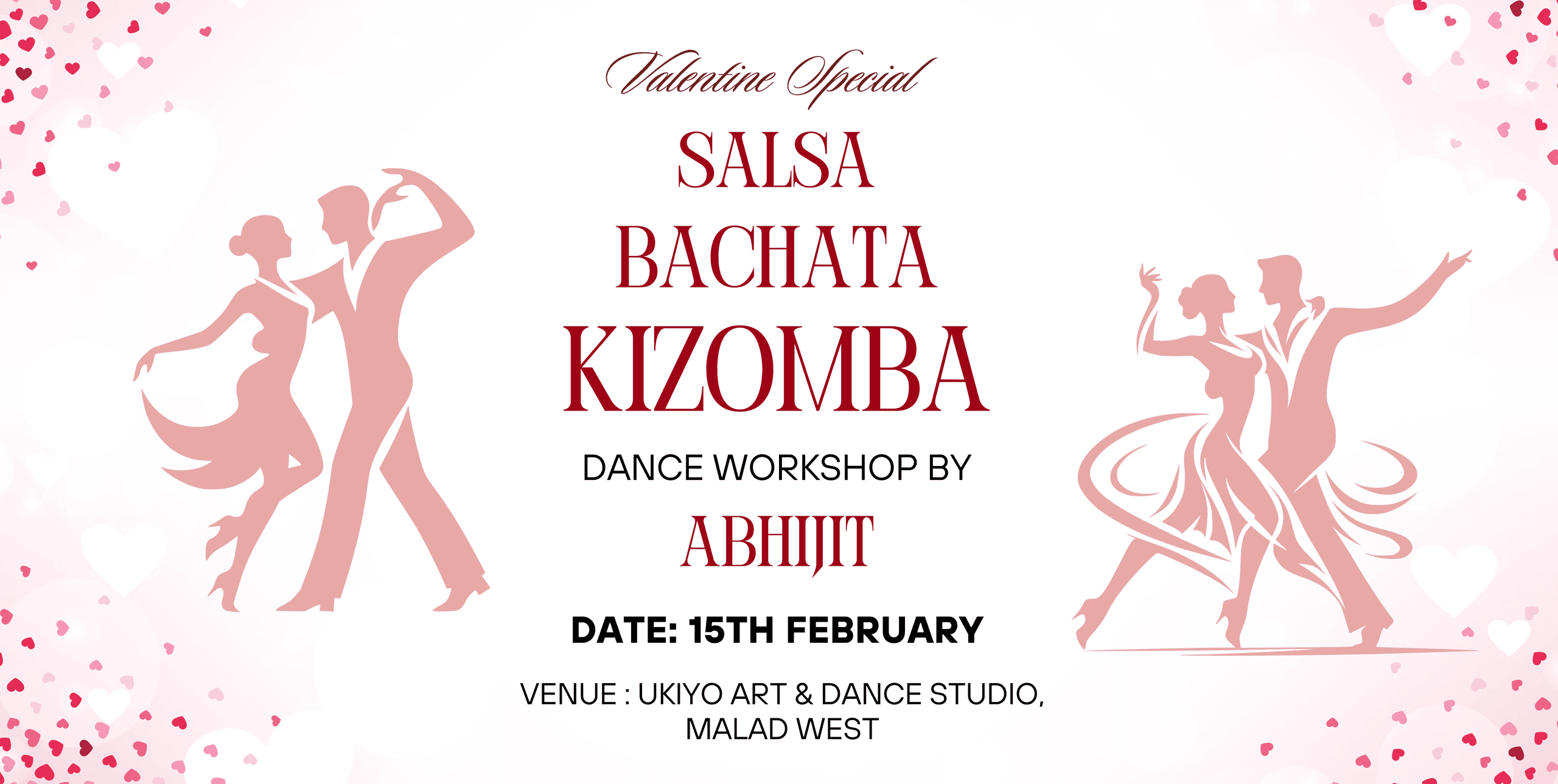 Free Salsa Bachata And Kizomba Dance Workshop | Valentine Special