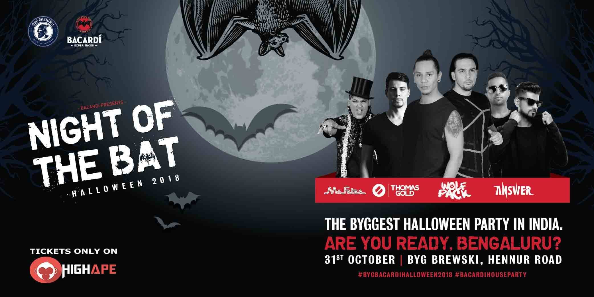 Byg Brewski Bacardi Halloween 2018